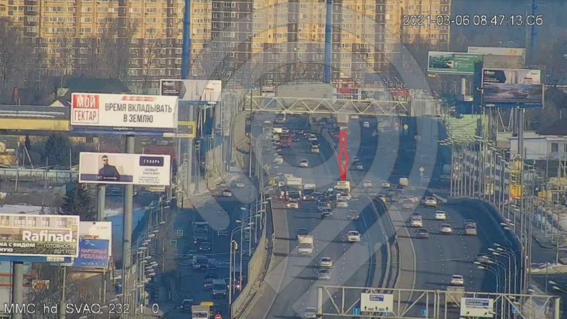 В Москве водитель сбил пешехода