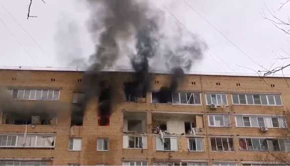 МОЛНИЯ: Взрыв в жилом доме под Москвой (ВИДЕО)