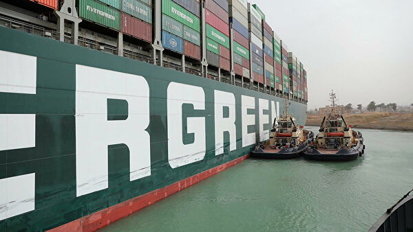 Подсчитан ущерб от блокировки Суэцкого канала