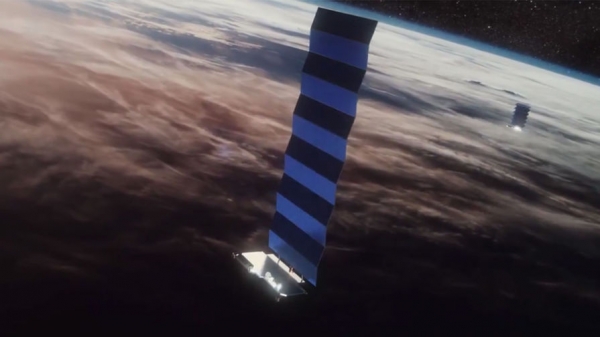 SpaceX вывела на орбиту очередную группу интернет-спутников Starlink