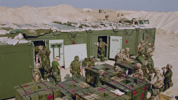 Американская база в Ираке подверглась ракетному обстрелу