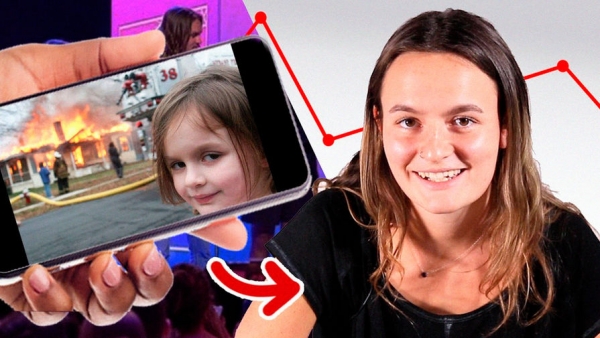 Героиня мема &laquo;девочка-катастрофа&raquo; продала его в формате токена за $500 тысяч