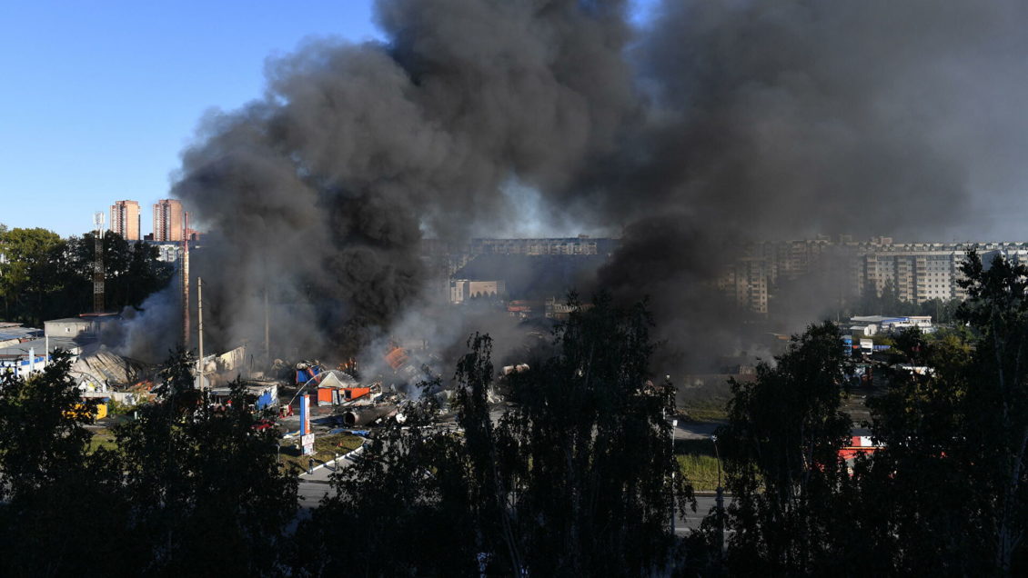 Число пострадавших при пожаре на АЗС в Новосибирске выросло до 35 человек Число пострадавших при пожаре на АЗС в Новосибирске выросло до 35 человек