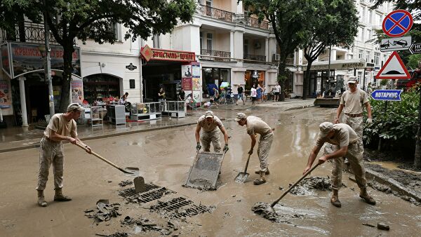 Власти подсчитали предварительный ущерб населению от подтоплений в Крыму Власти подсчитали предварительный ущерб населению от подтоплений в Крыму