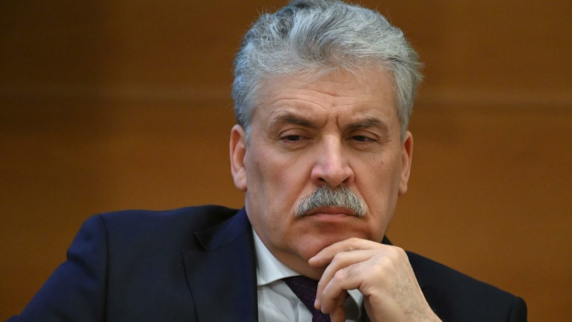 Зюганов пытается спасти Грудинина от жены Зюганов пытается спасти Грудинина от жены