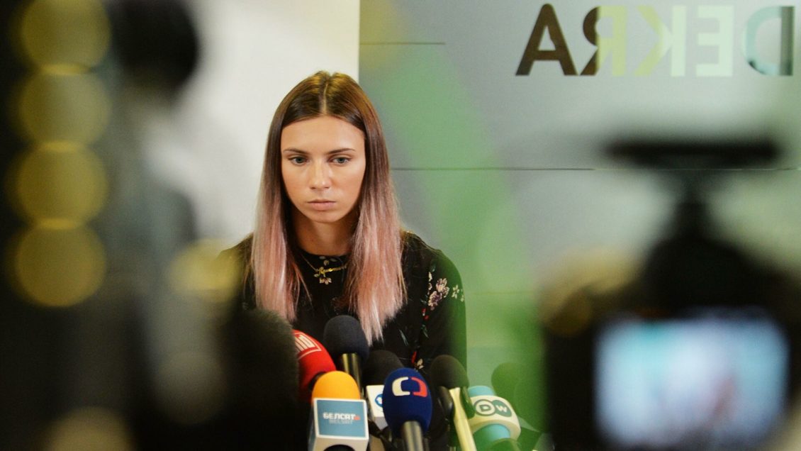 Белорусская атлетка Тимановская заявила, что не чувствует себя вне опасности даже в Польше