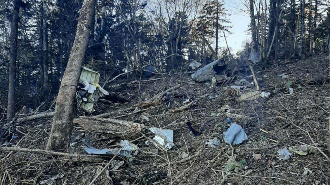 В Хабаровском крае спасатели завершили работы на месте крушения Ан-26