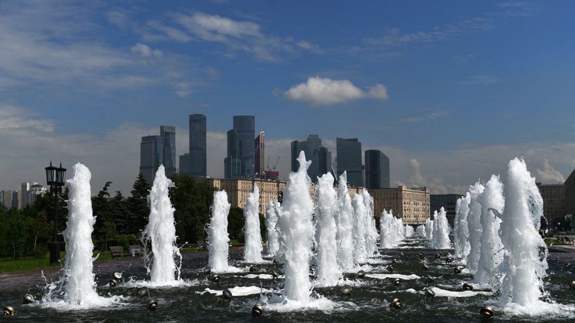 В Москве сезон работы фонтанов завершится 1 октября
