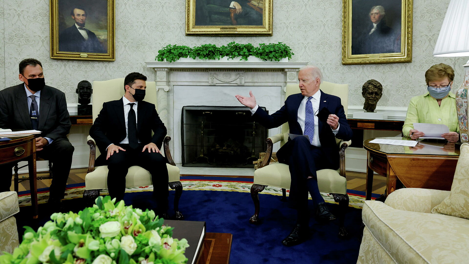 Зеленский: Байден поддержал амбиции Украины по вступлению в НАТО