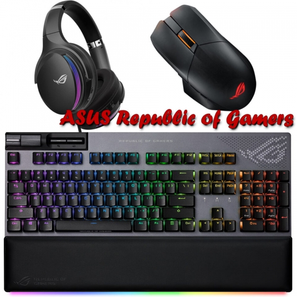 ASUS Republic of Gamers представляет передовую игровую периферию на выставке CES 2022 ASUS Republic of Gamers представляет передовую игровую периферию на выставке CES 2022