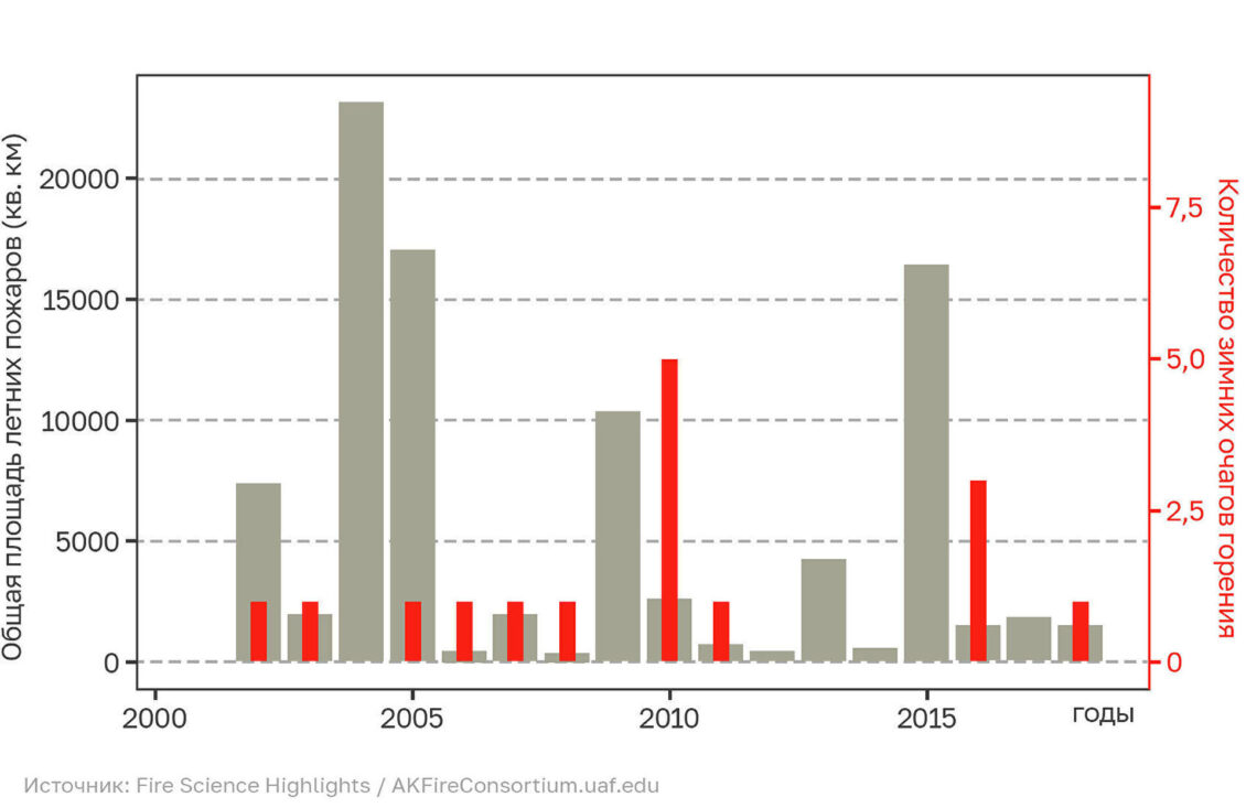 Ситуация в Арктике накаляется: "зомби" уничтожают леса