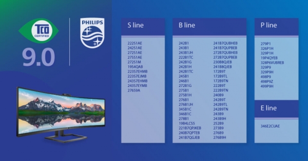 Следующий шаг к устойчивому развитию — мониторы Philips теперь сертифицированы в соответствии с TCO Certified 9 поколения Следующий шаг к устойчивому развитию — мониторы Philips теперь сертифицированы в соответствии с TCO Certified 9 поколения