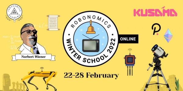 Robonomics Winter School 2022: команда Робономики приглашает на бесплатное онлайн-обучение по Интернету вещей