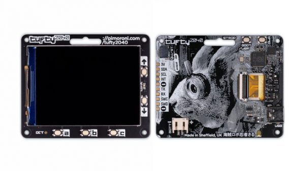 Pimoroni выпустила цветную версию программируемого бейджа Pimoroni выпустила цветную версию программируемого бейджа