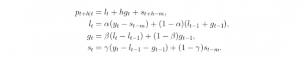 Прогностическая модель для цены BTC с использованием экспоненциального сглаживания Холта &ndash; Уинтерса