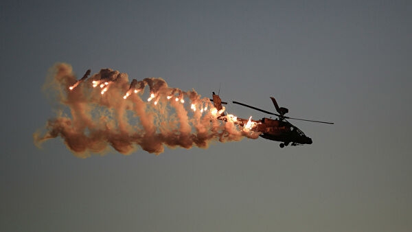 Израильские вертолеты нанесли ракетный удар по Сирии