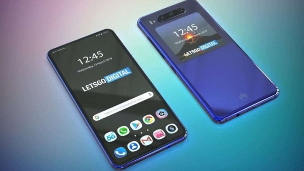 Huawei создаст смартфон с двумя дисплеями Huawei создаст смартфон с двумя дисплеями
